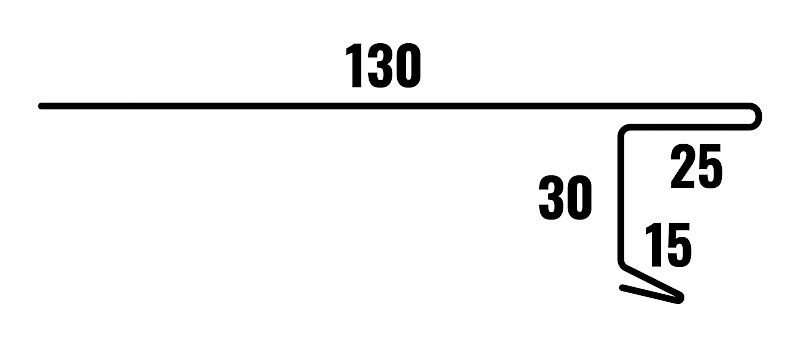 Lukkosaumapellin räystäslista, Listat lukkosaumapellille - Naroma-Tuote Oy